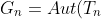 G_n = Aut(T_n)